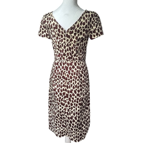 NWT Retail $128 V-Back Dress in Giraffe Printed Bi-Stretch Cotton
By: J.Crew - Picture 2 of 9